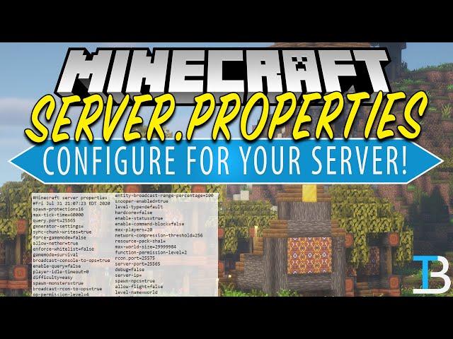 Guide to Minecraft server properties: Optimizing your server